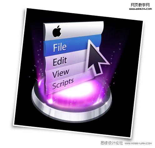 Photoshop教程:制作Mac风格的程序导航_webjx.com