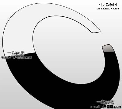 Photoshop钢笔和图层样式绘制立体感的Logo图标_webjx.com