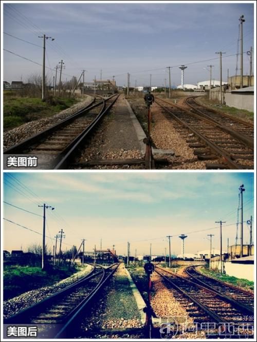 用美图秀秀轻松打造怀旧复古风图片