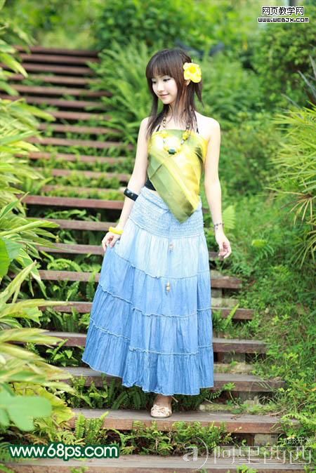 Photoshop打造一只美丽的蝴蝶精灵