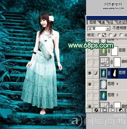 Photoshop打造一只美丽的蝴蝶精灵