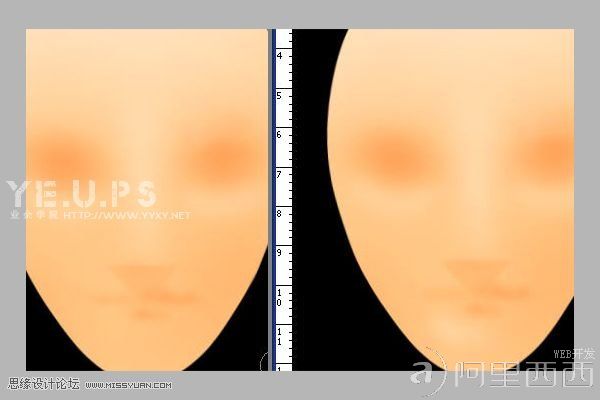 Photoshop制作一只诡异的脸谱