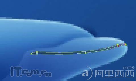 Photoshop制作可爱的卡通海豚图片
