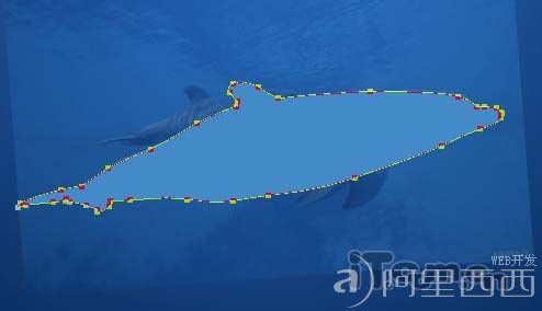 Photoshop制作可爱的卡通海豚图片