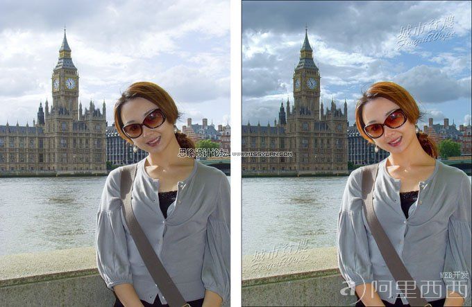 Photoshop Camera RAW后期调整偏色照片_webjx.com