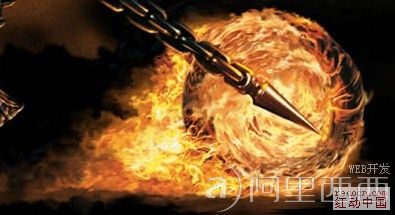 Photoshop图片合成教程:着火的摩托车手_webjx.com