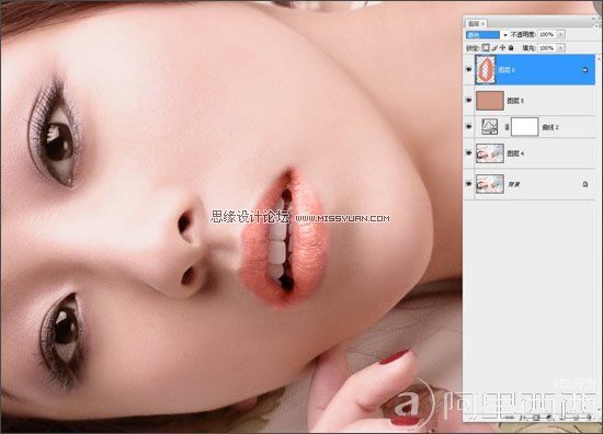Photoshop照片调色:梦幻而暧昧的柔粉色_webjx.com