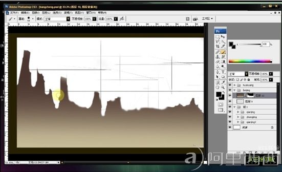 Photoshop+数位板绘制机械怪兽_webjx.com