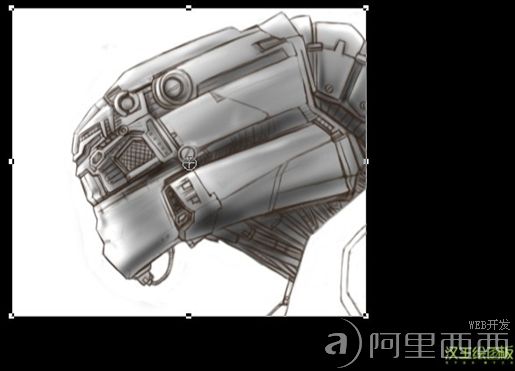 Photoshop+数位板绘制机械怪兽_webjx.com