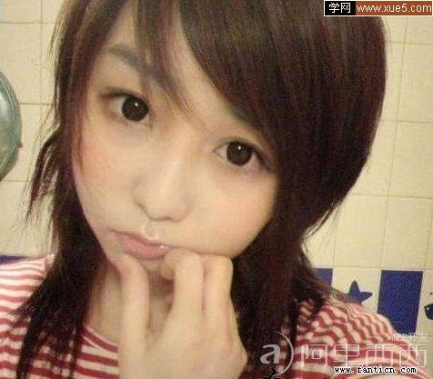 PS非主流图片教程:粉色调手机MM图片_webjx.com
