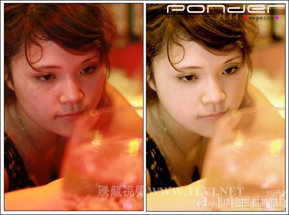 Photoshop修复人物肤色偏红的夜景照片_webjx.com