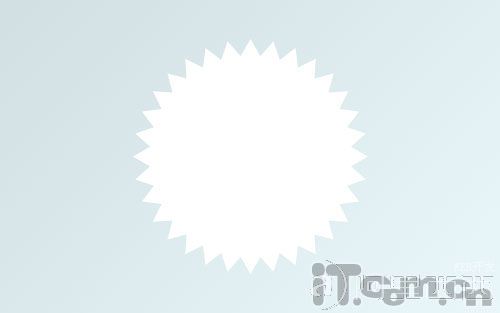 PS自定形状工具和图层样式制作金属齿轮_webjx.com