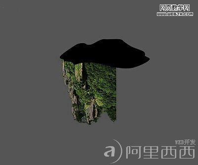 Photoshop合成古代悬空漂浮的仙山
