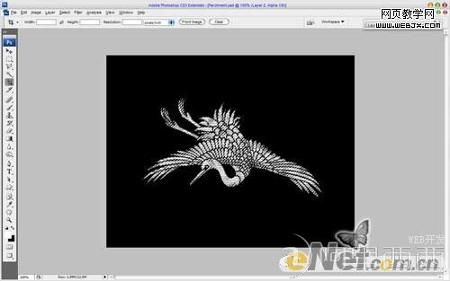 用Photoshop添加图片到旧羊皮纸上