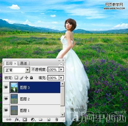 Photoshop简单高效回复照片的亮丽色彩