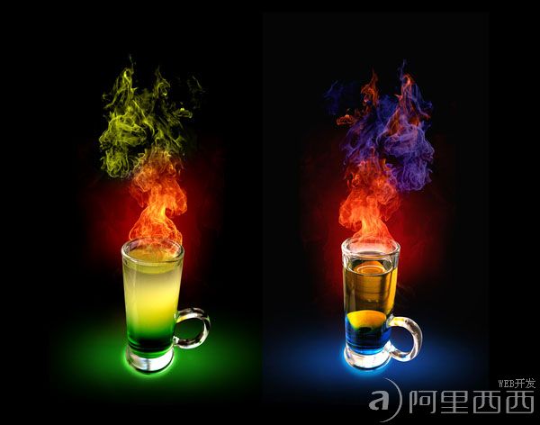 爱易学习网-9 火光数字艺术