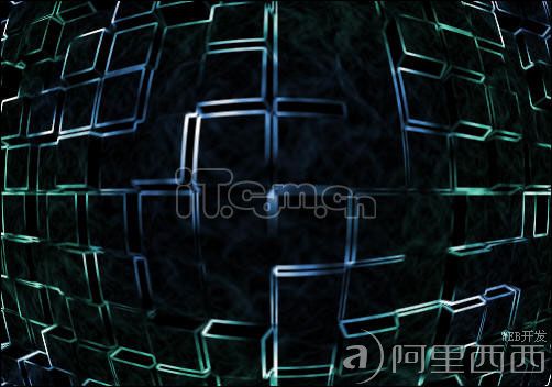 Photoshop滤镜特效制作超次元空间