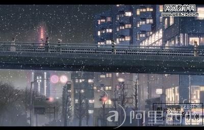 Photoshop图片调色教程:火红色调晚霞图片_爱易学习网