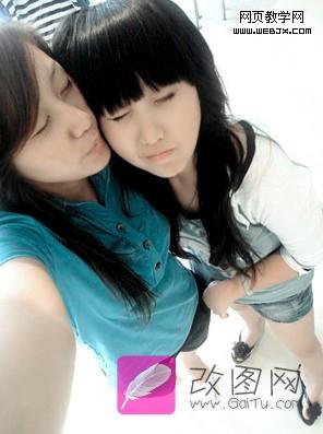 Photoshop教程:打造唯美知性风格女孩照片_爱易学习网