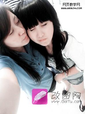 Photoshop教程:打造唯美知性风格女孩照片_爱易学习网