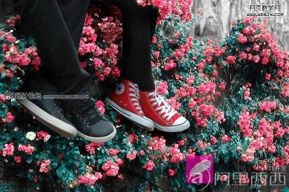 Photoshop简单调色:好看的复古色调照片_爱易学习网
