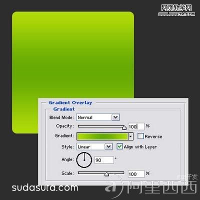 Apply Gradient Overlay