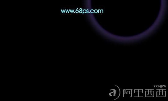 Photoshop自制一幅炫光效果的壁纸