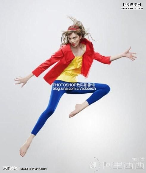 Photoshop合成教程:海上踏浪效果_爱易学习网