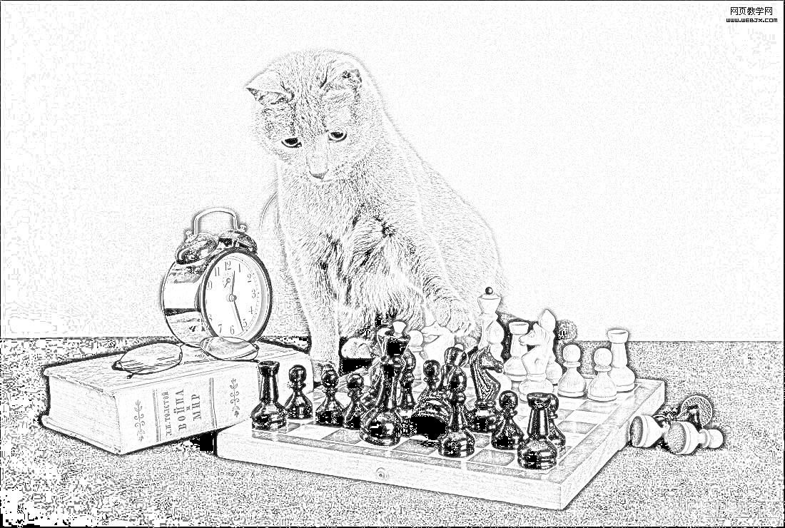 Photoshop教程:模拟绘制照片画面