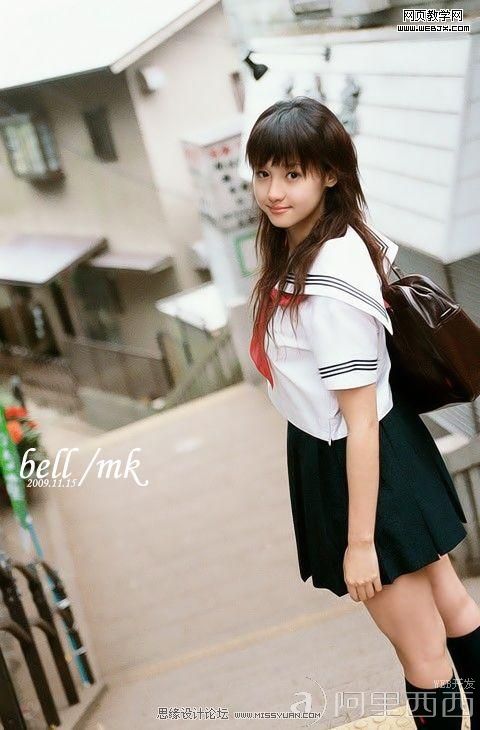 PS调色教程:漂亮的暗调效果美女照片_爱易学习网