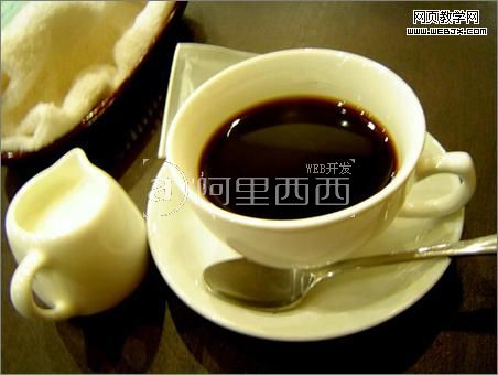 Photoshop实例教程：调制一杯创意咖啡