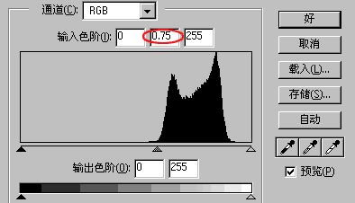 色阶调整