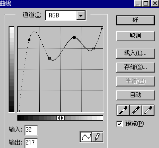 调整曲线