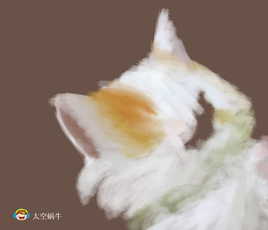 用Photoshop绘制超可爱的猫猫